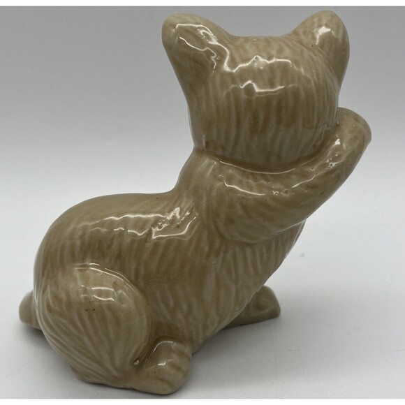 K’s Collection Beige Cat Clay Figure Adorable Collectible Brazil Cat Lover Cute - Picture 3 of 7